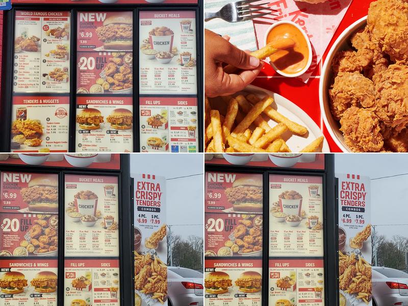KFC Menu