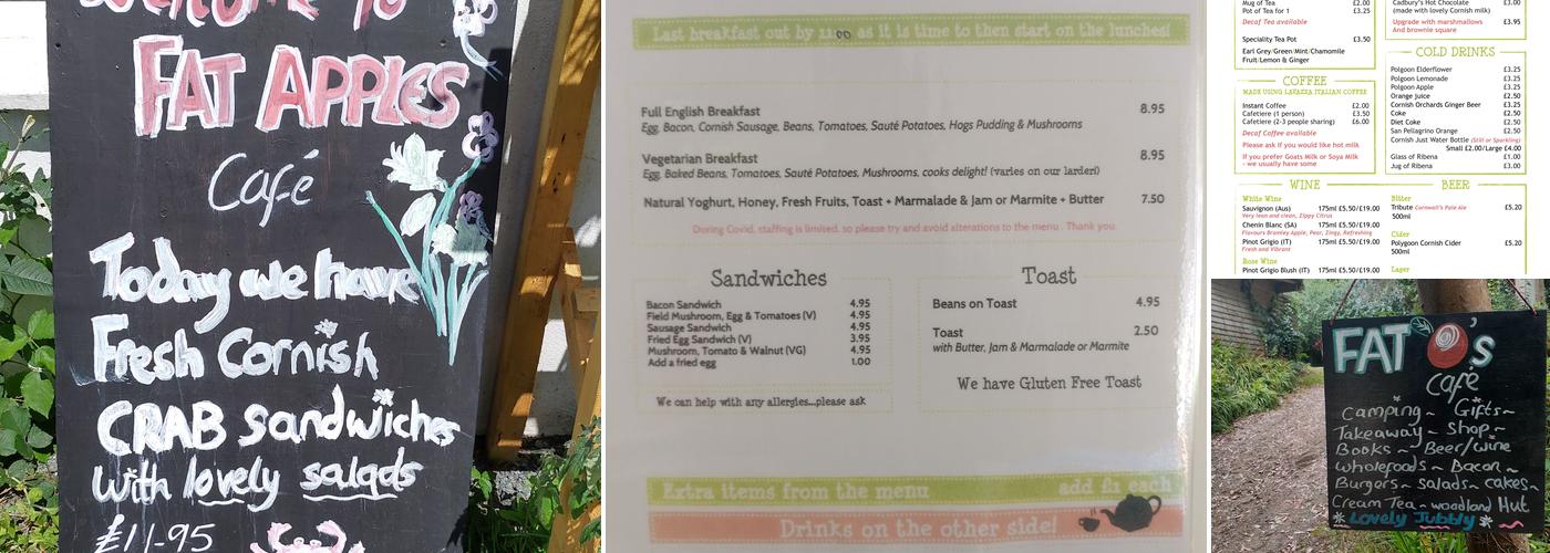Fat Apples Cafe Menu