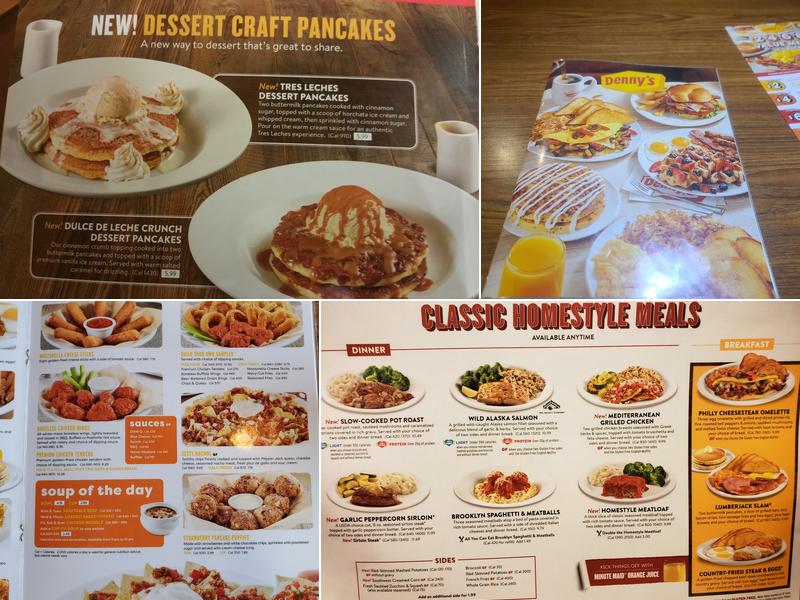 Denny's Menu