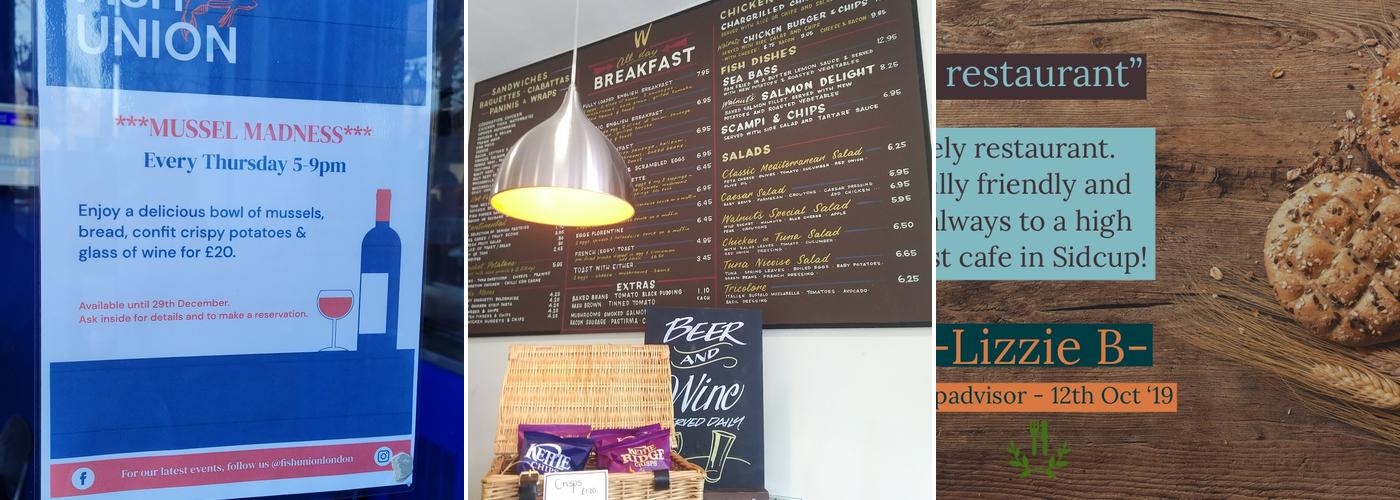 Walnuts Cafe Chislehurst Menu