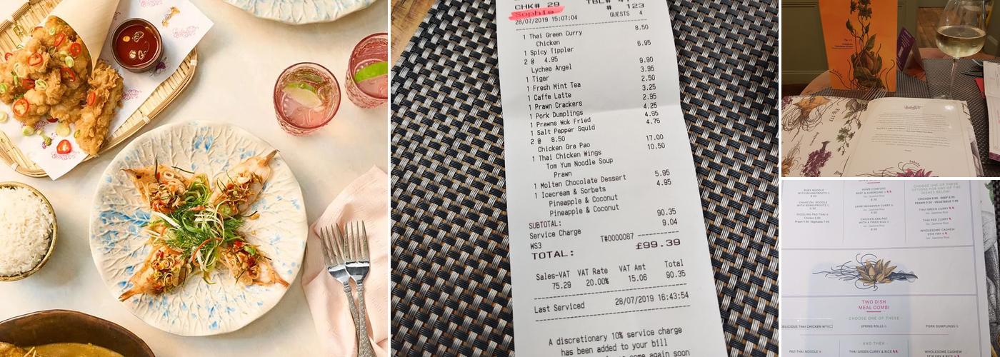 Giggling Squid - Chislehurst Menu