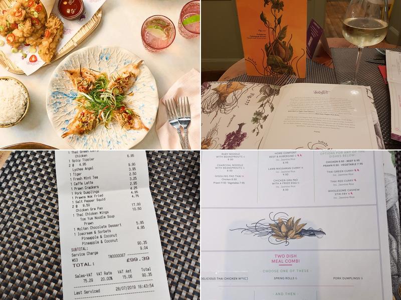 Giggling Squid - Chislehurst Menu