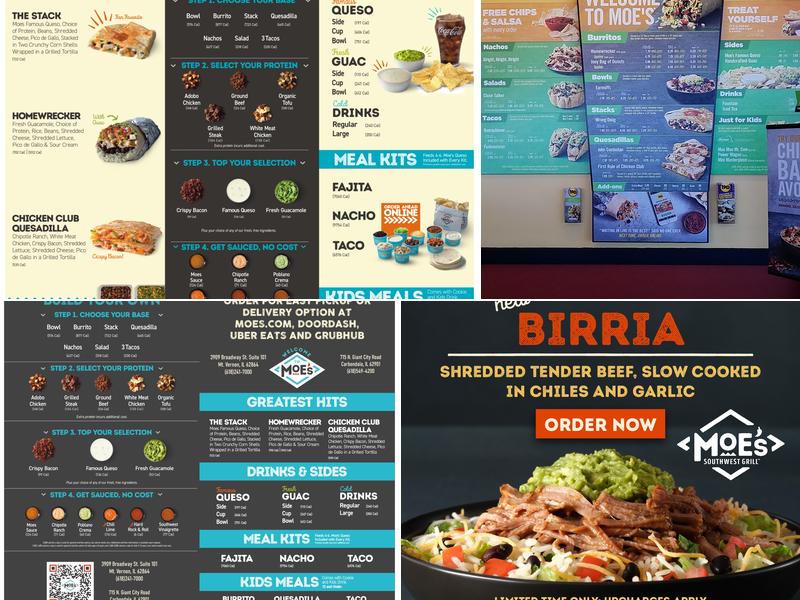 Moe's Southwest Grill Menu