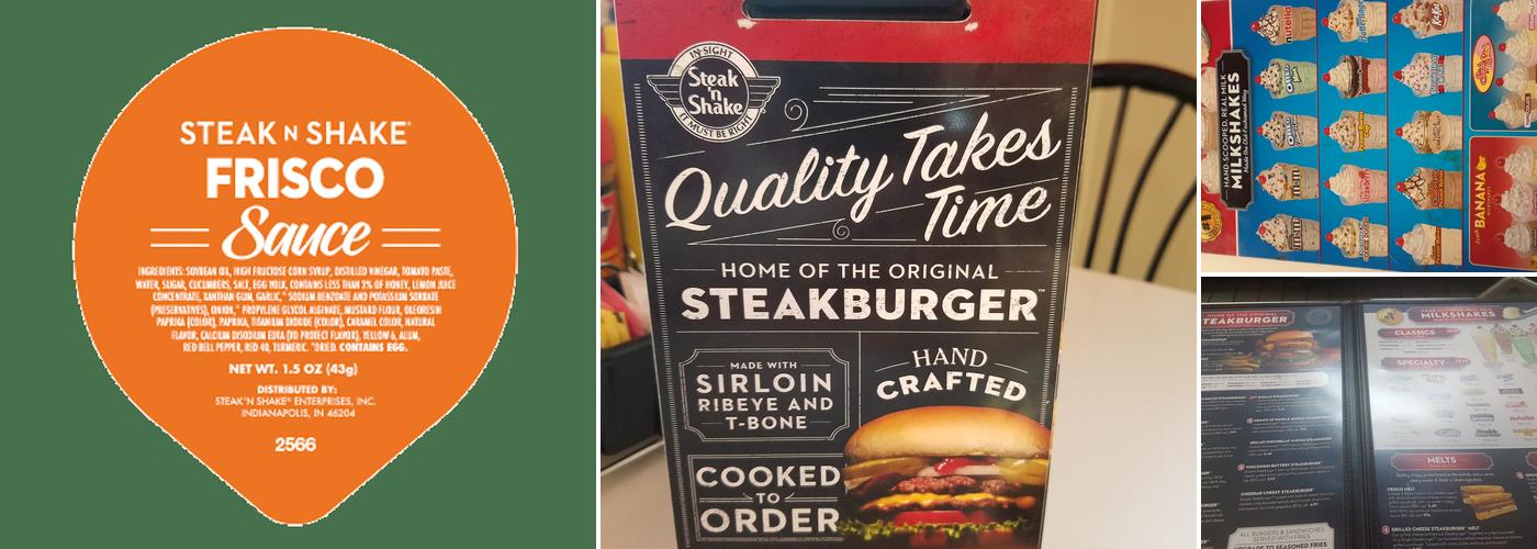 Steak 'n Shake Menu