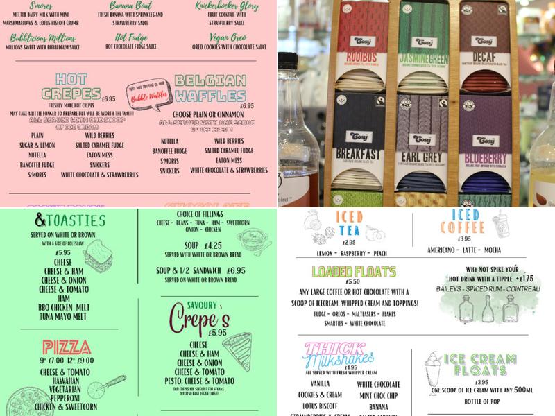 Massa's Dessert Cafe Bar Menu