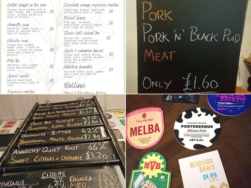 Shepherds' Hall Ale House & Victoria Rooms Menu