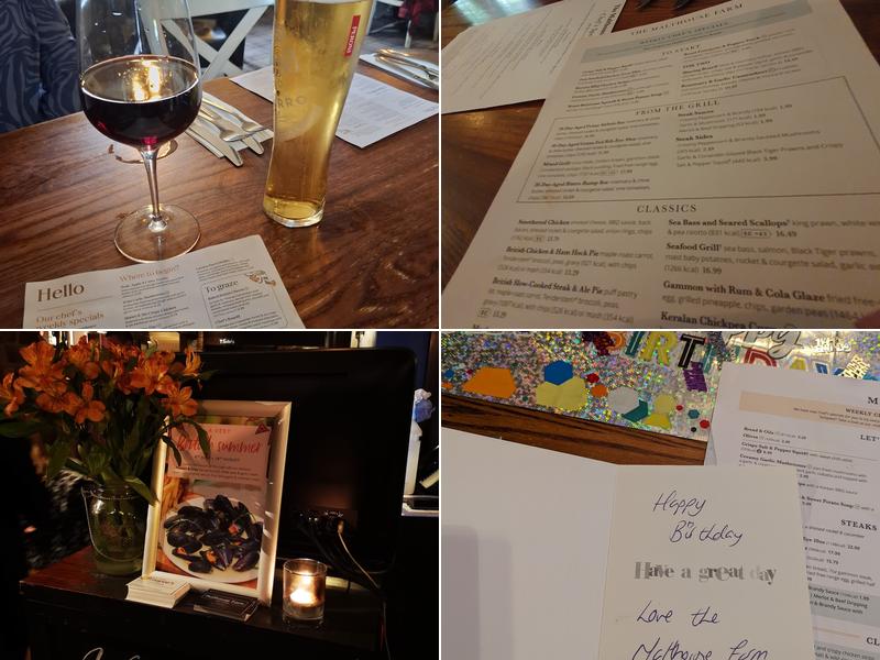 Malthouse Farm Pub Menu