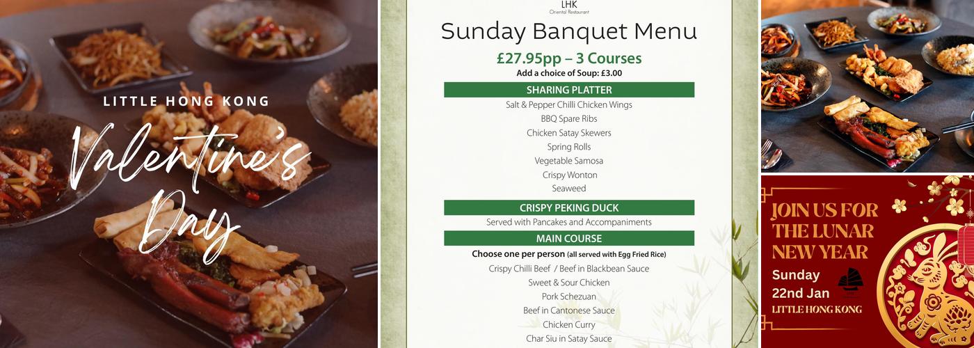 Little Hong Kong Oriental Restaurant Menu