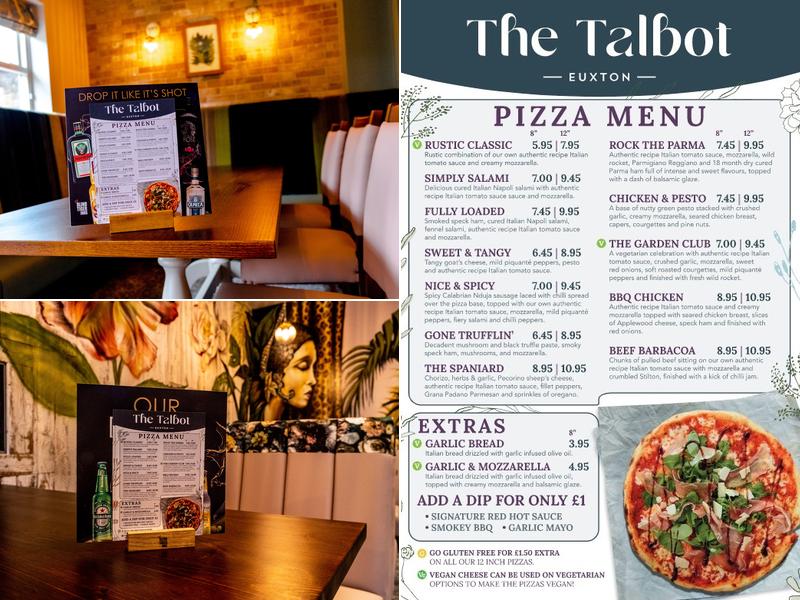 The Talbot Menu