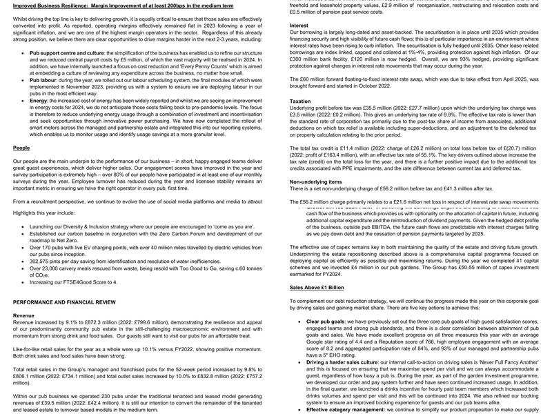 Prince Of Wakes Menu