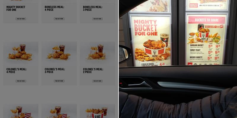 KFC Buckshaw Village - Munro Way Menu