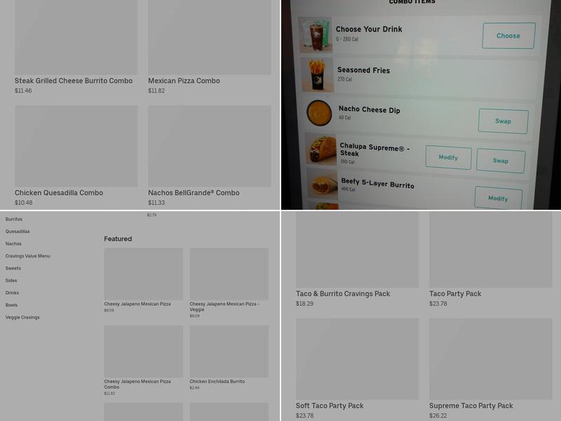 Taco Bell Menu