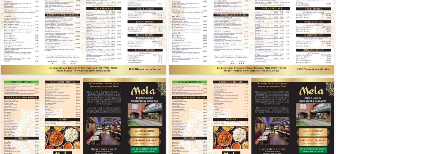 Mela Menu