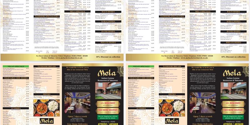 Mela Menu