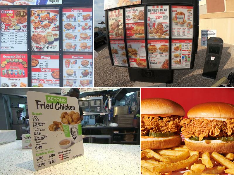 KFC Menu