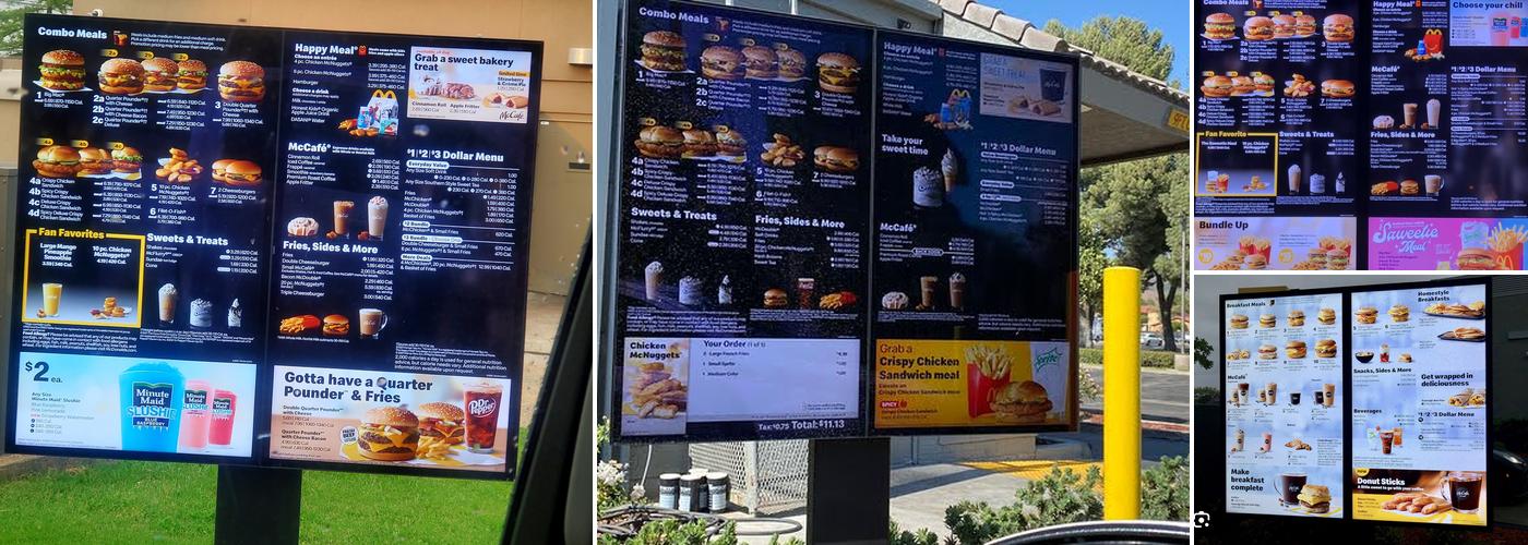 McDonald's Menu