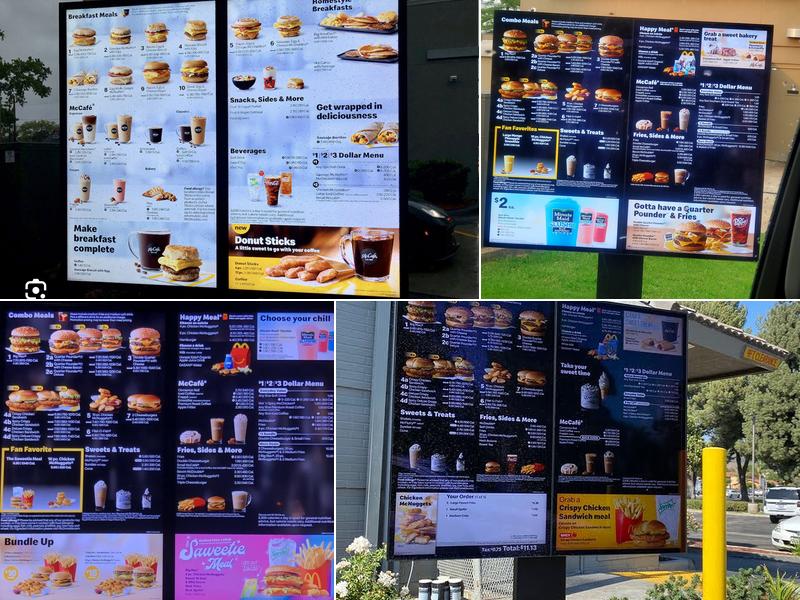 McDonald's Menu