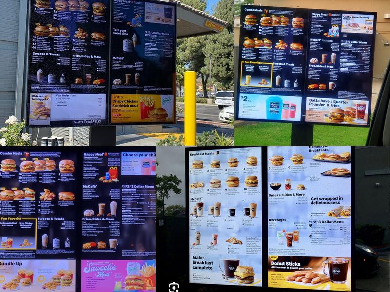 McDonald's Menu