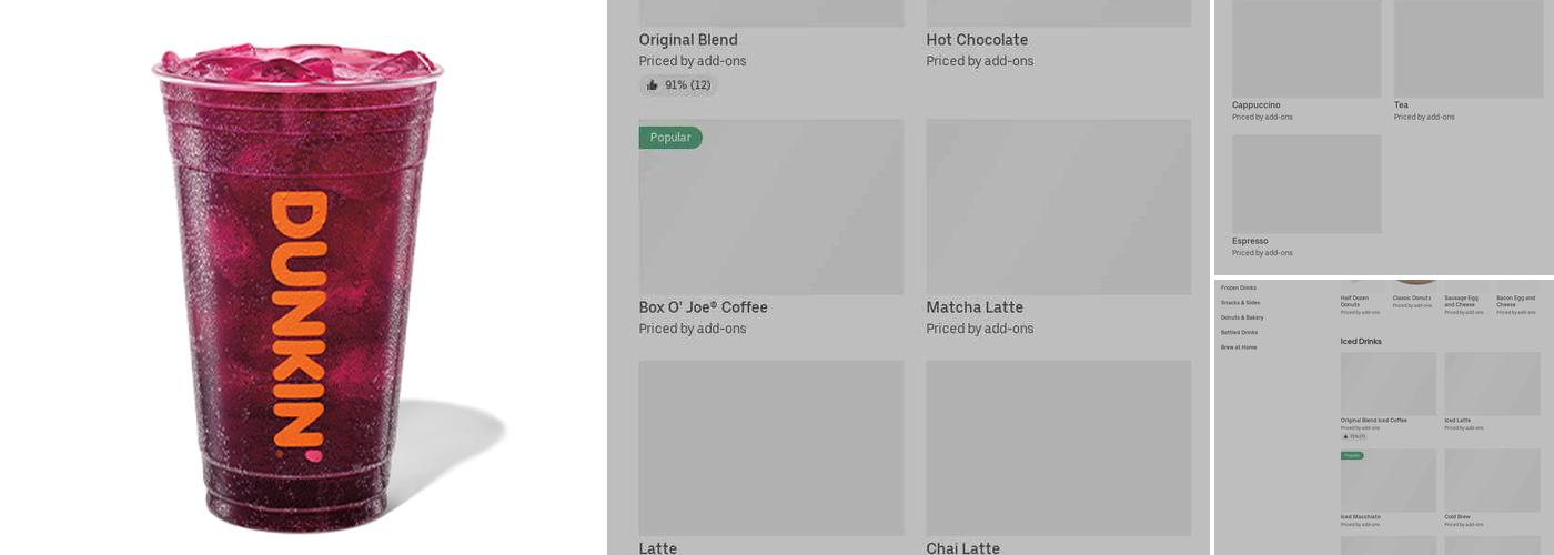 Dunkin' Menu