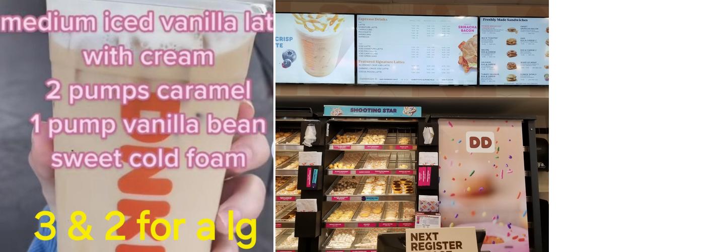 Dunkin' Menu
