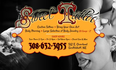 Sweet Tattoo 512 E Overland, Scottsbluff Nebraska 69361