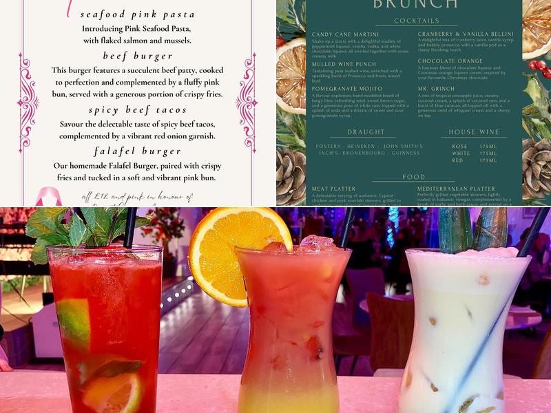 My Big Fat Greek Taverna Menu