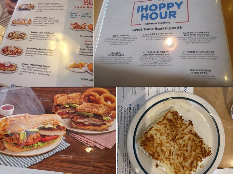 IHOP Menu