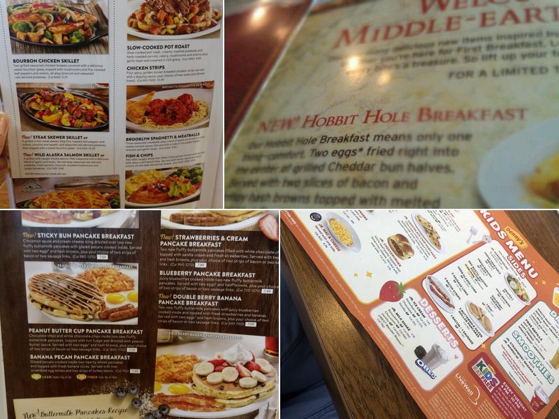 Denny's Menu