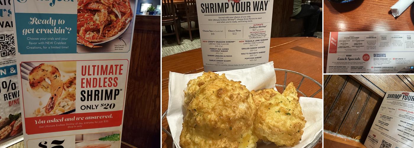 Red Lobster Menu