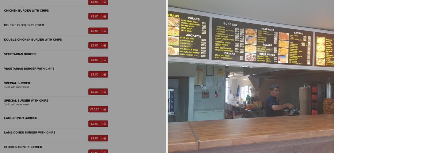 Dilan 2 Kebab & Pizza Menu