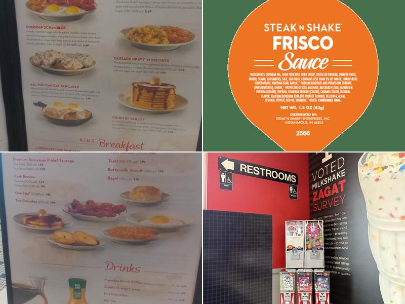 Steak 'n Shake Menu