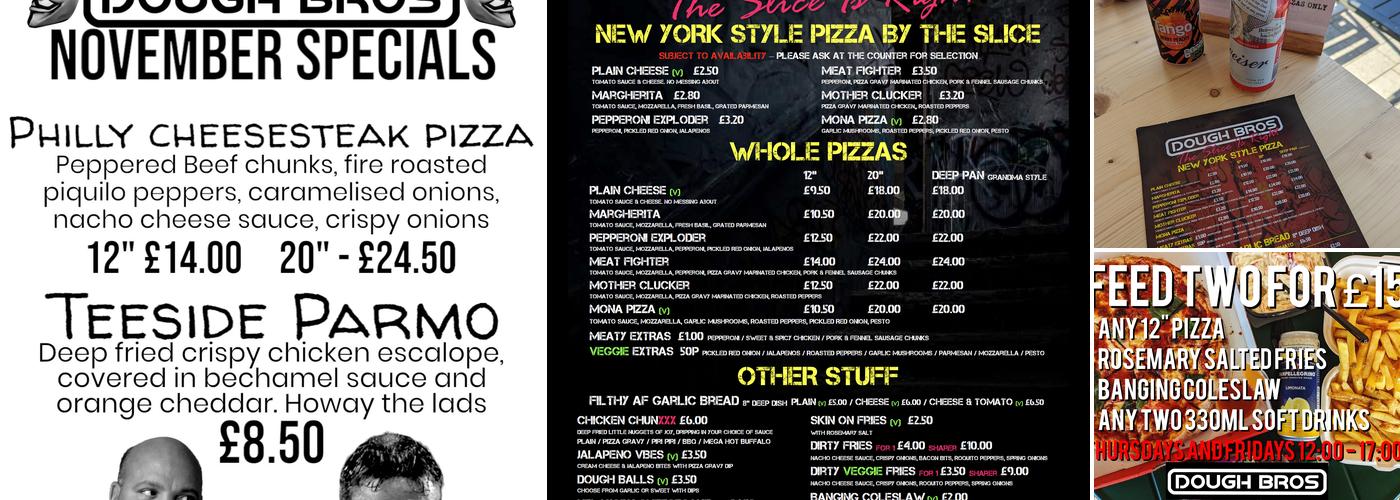 Dough Bros Menu