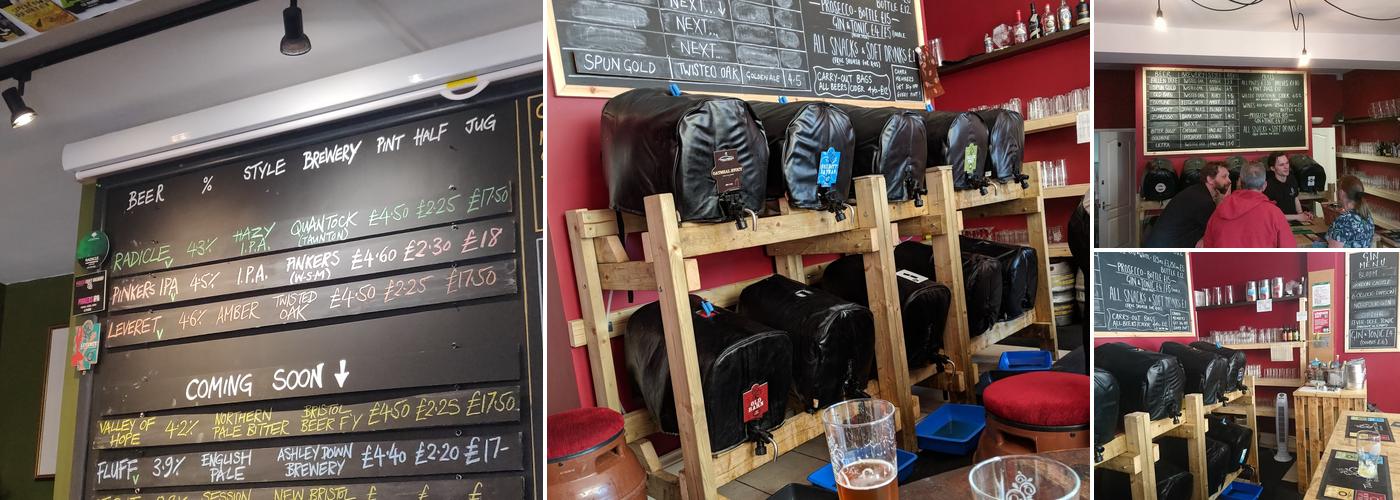 The Fallen Tree Micropub Menu