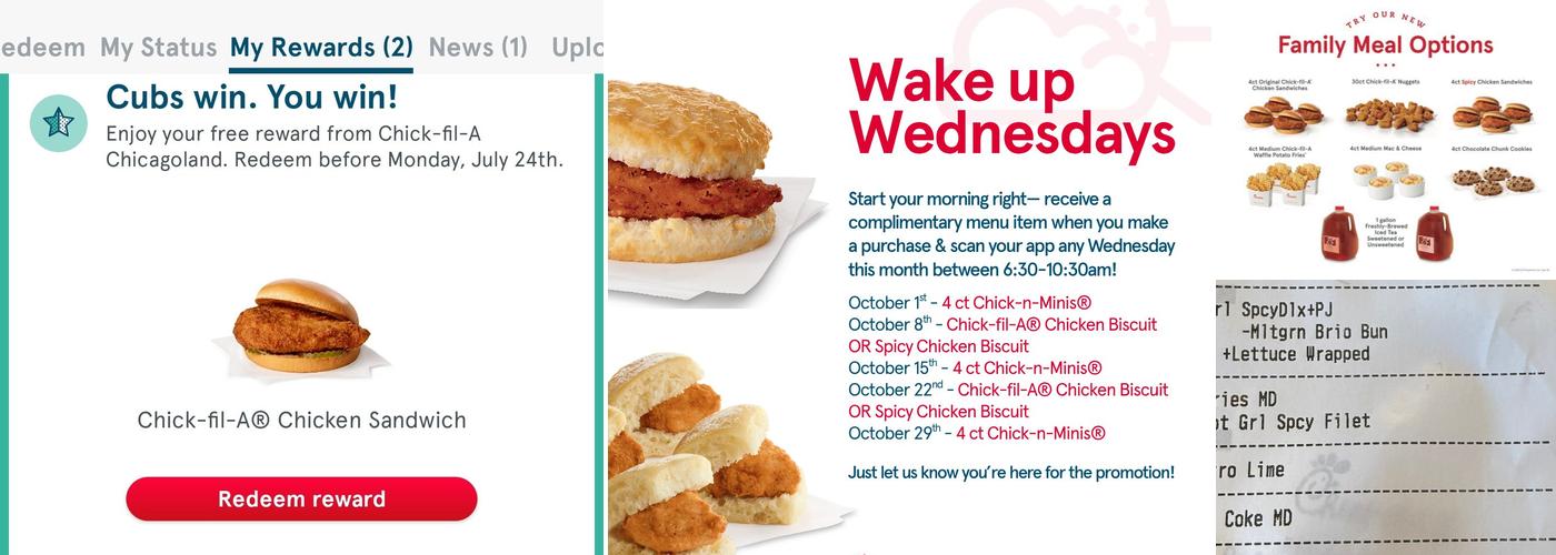 Chick-fil-A Menu