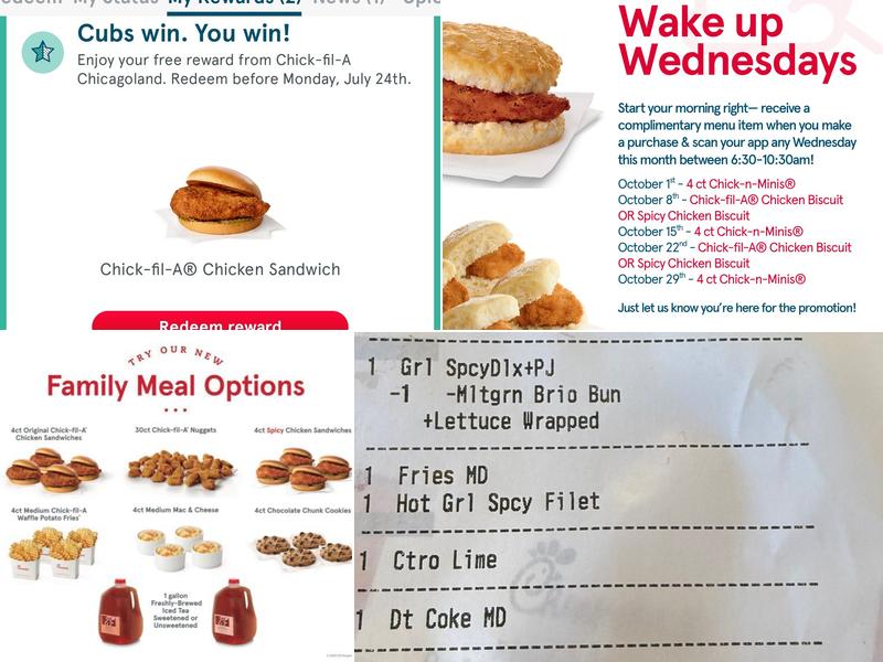 Chick-fil-A Menu