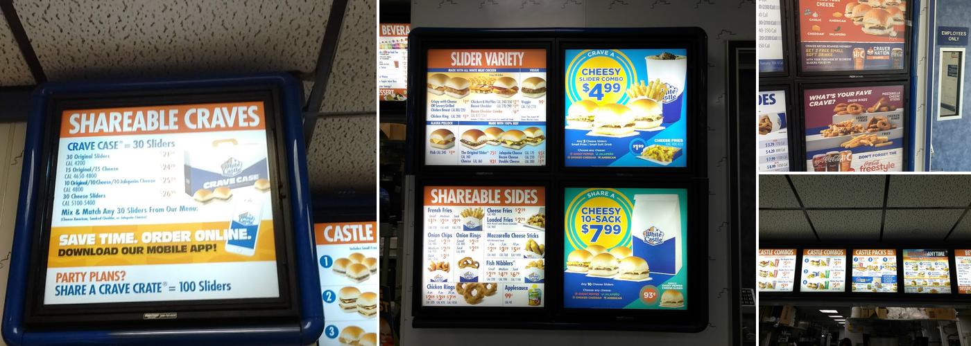 White Castle Menu