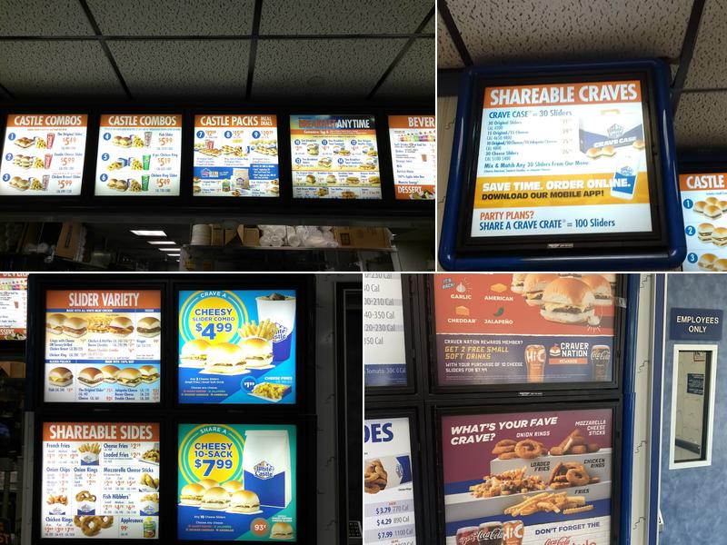 White Castle Menu
