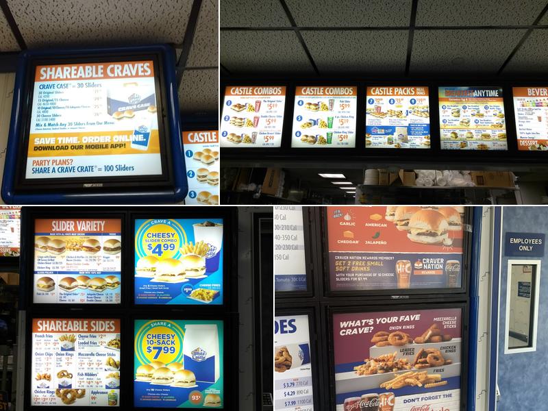 White Castle Menu