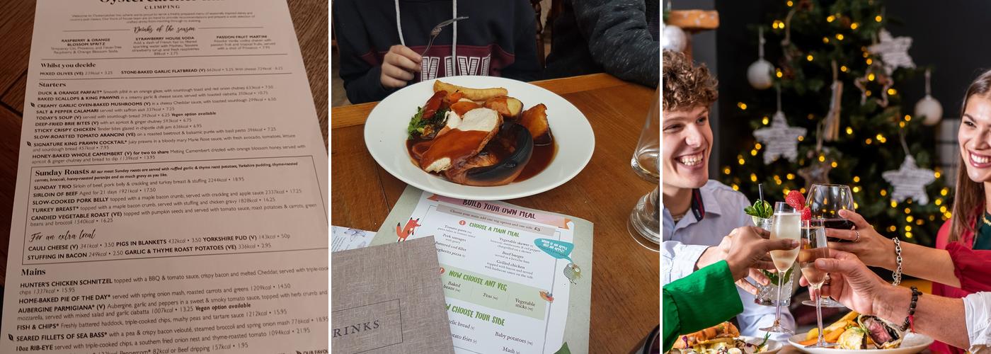 The Oystercatcher Menu