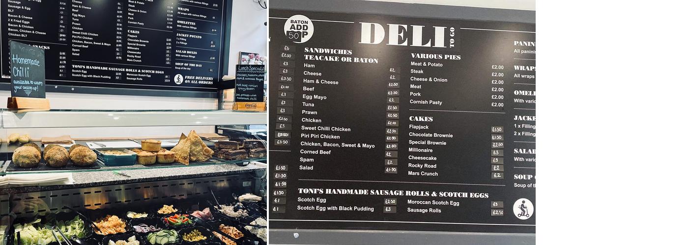 Deli To Go Menu