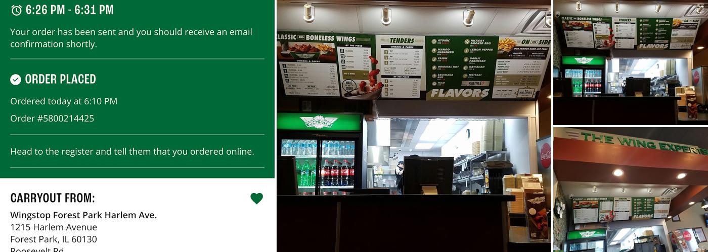 Wingstop Menu