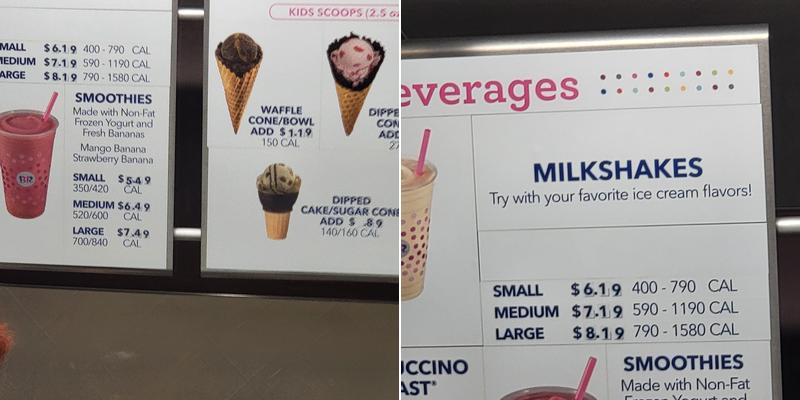 Dunkin' Menu