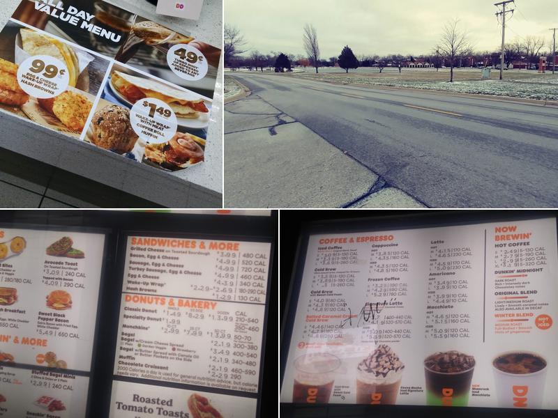 Dunkin' Menu