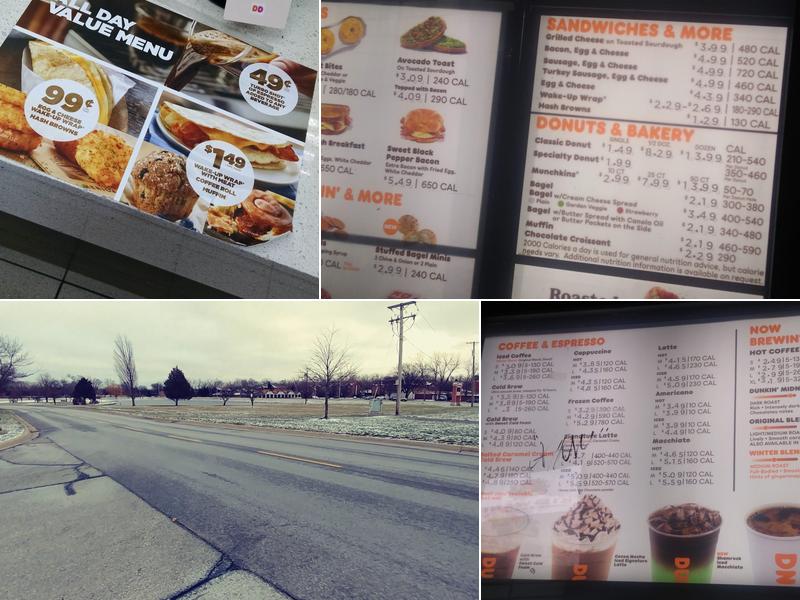 Dunkin' Menu