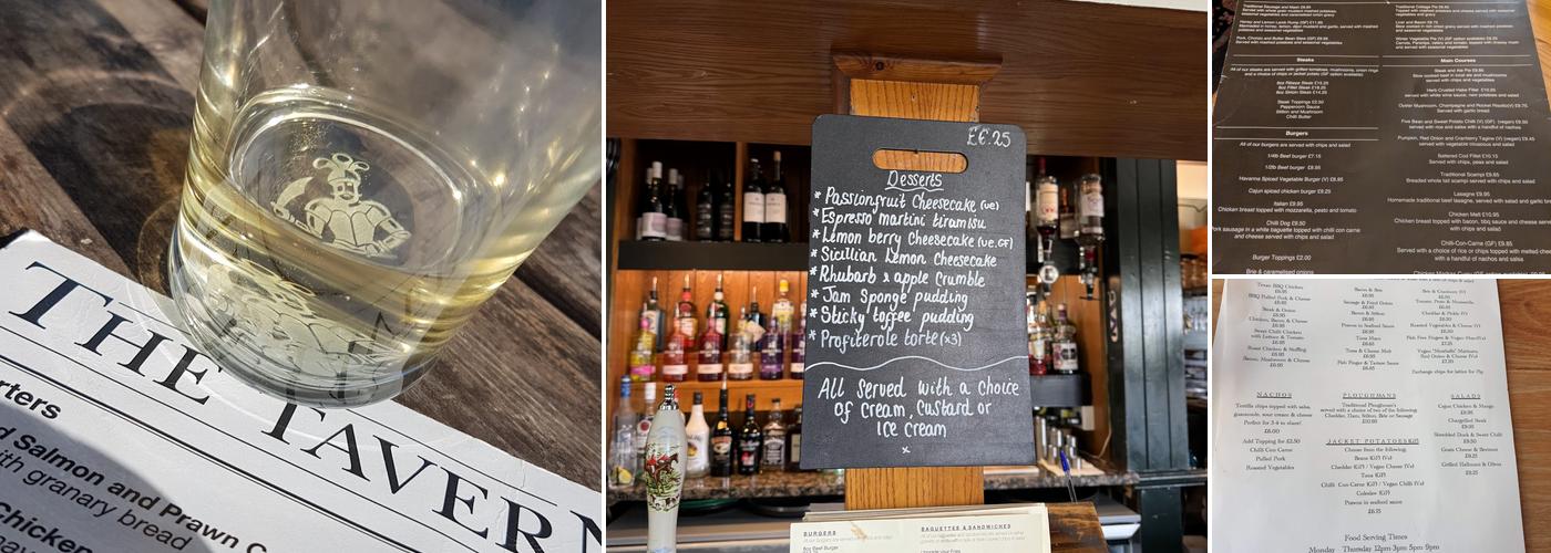 The Railway Tavern Kelvedon Menu