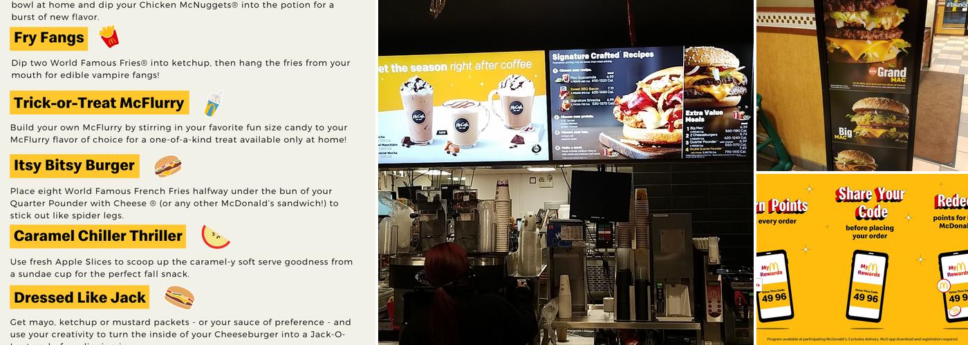 McDonald's Menu