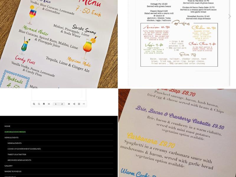 The Live & Let Live Menu