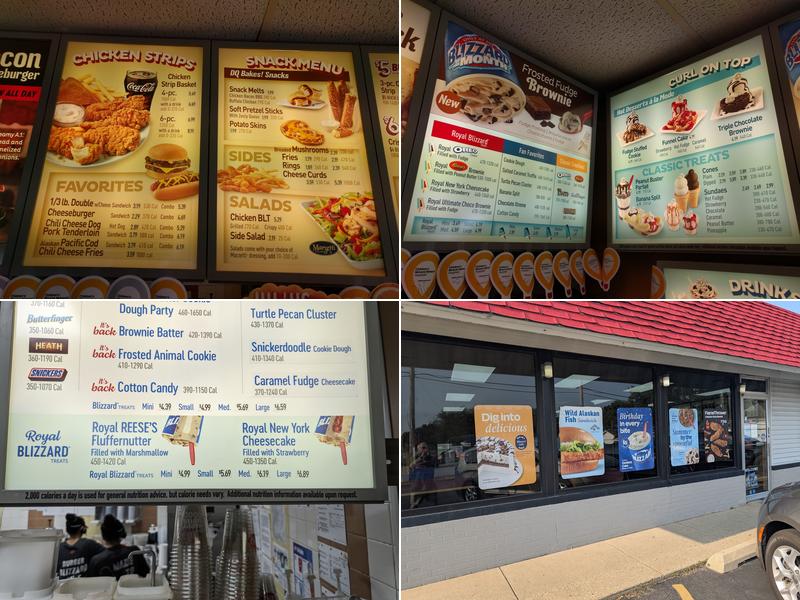 Dairy Queen Menu
