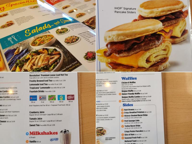 IHOP Menu