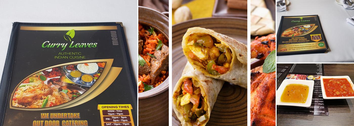 Curry Leaves Restaurant Menu